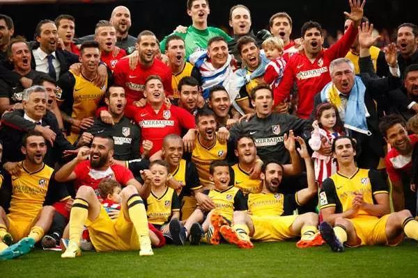  马德里竞技力压皇马巴萨夺得西甲联赛冠军宝座